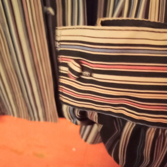 Women's shirt blouse PJ RUGGERI size 12 regular pre-owned - Picture 6 of 6